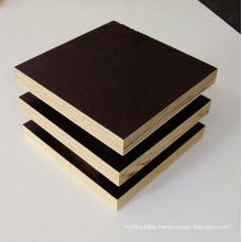 18mm Black Browm Film Faced Plywood / Construction Plywood